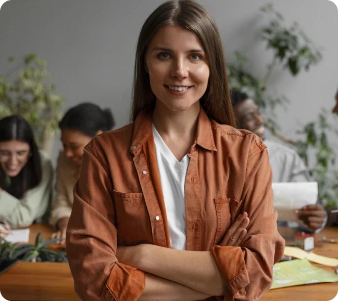 Fondatrices engagée dans la sensibilisation RSE à travers des ateliers en entreprise